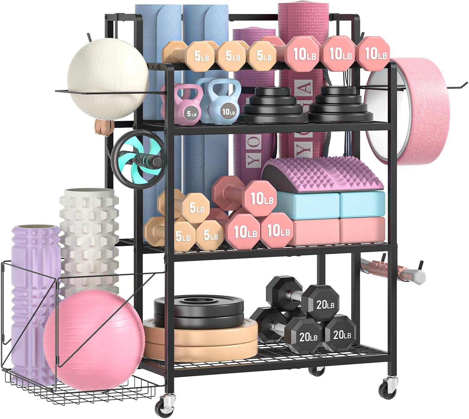 Home Gym Gym - Home Gym Storage, No Material Specified,