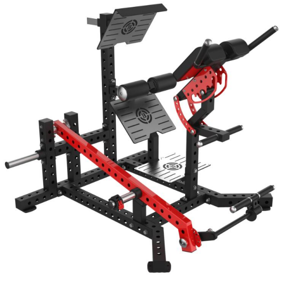 Home Gym Hip Thrust Machine - Customized Steel Plate Loaded Hip Thrust