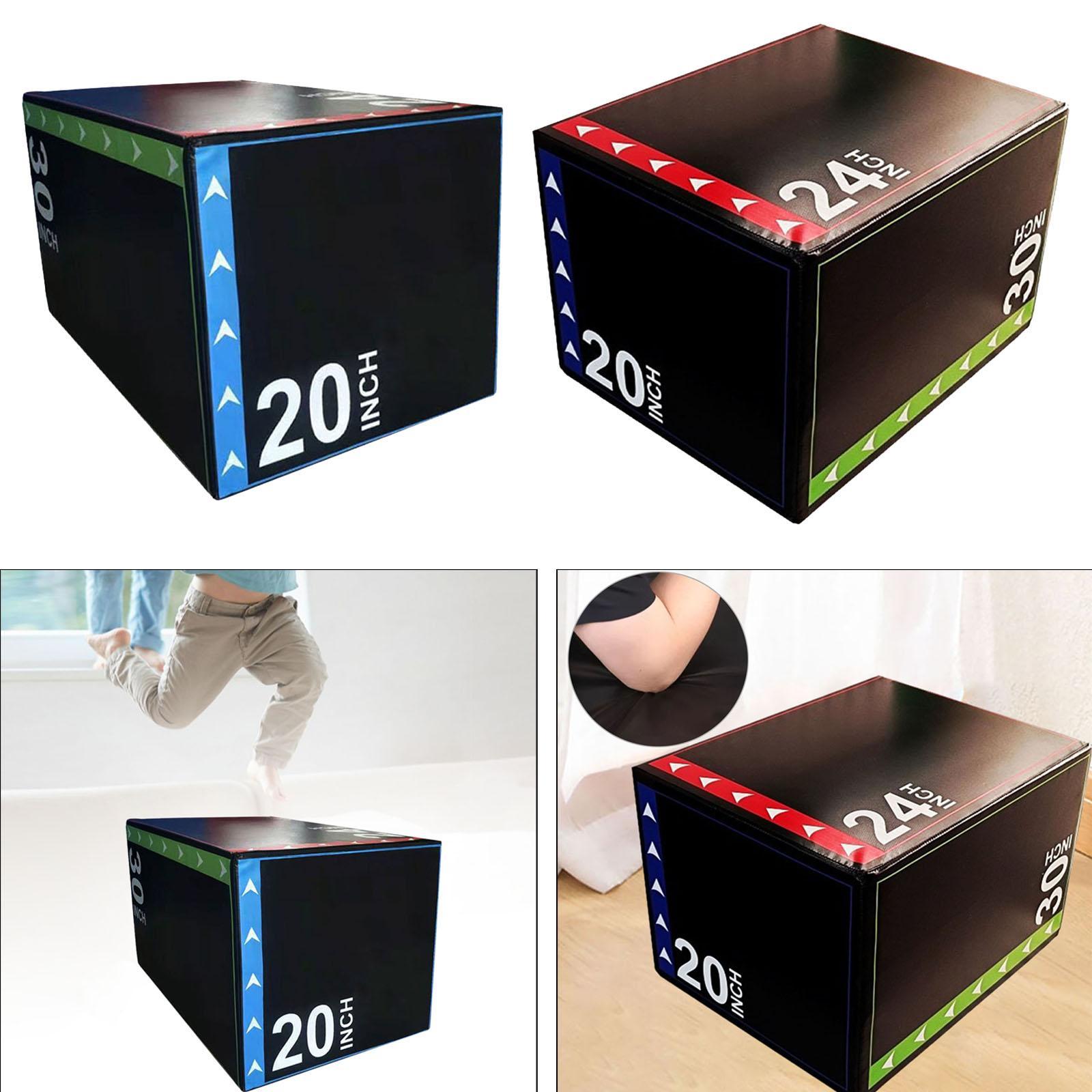Home Gym In A Box - 3-in-1Jump Box Plyometric Box for Strength