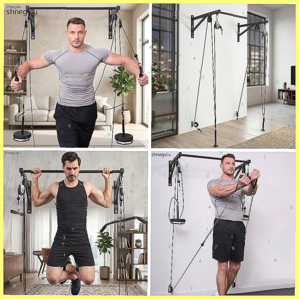 Home Gym Diy Pulley System - Wall Mounted DIY Fitness Pulley System