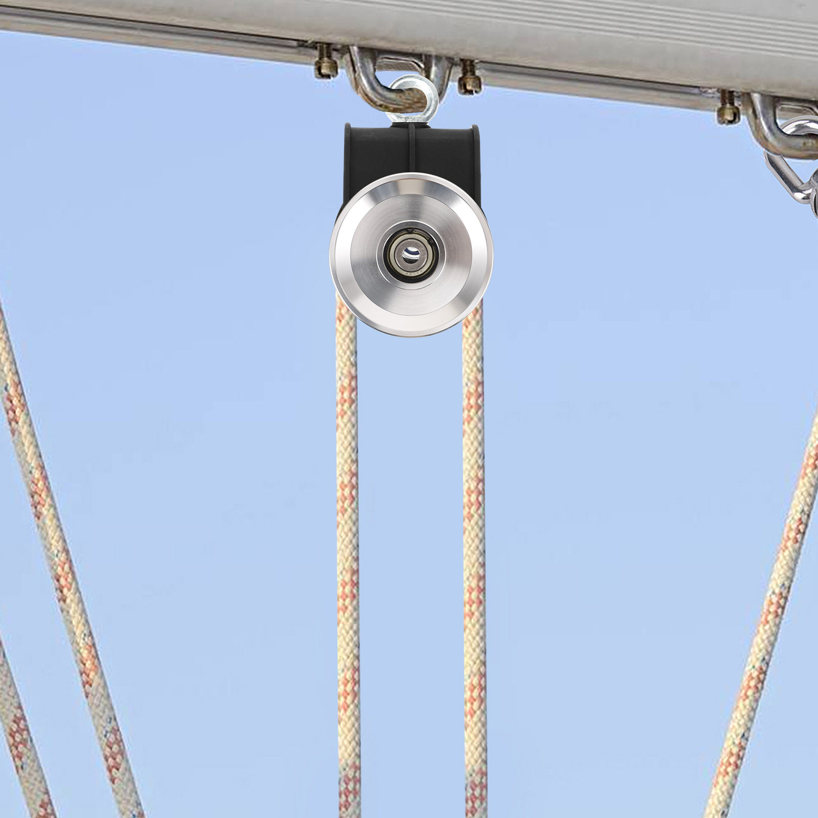 Home Gym Diy Pulley System - Universal Heavy Duty Aluminium Alloy Bearing