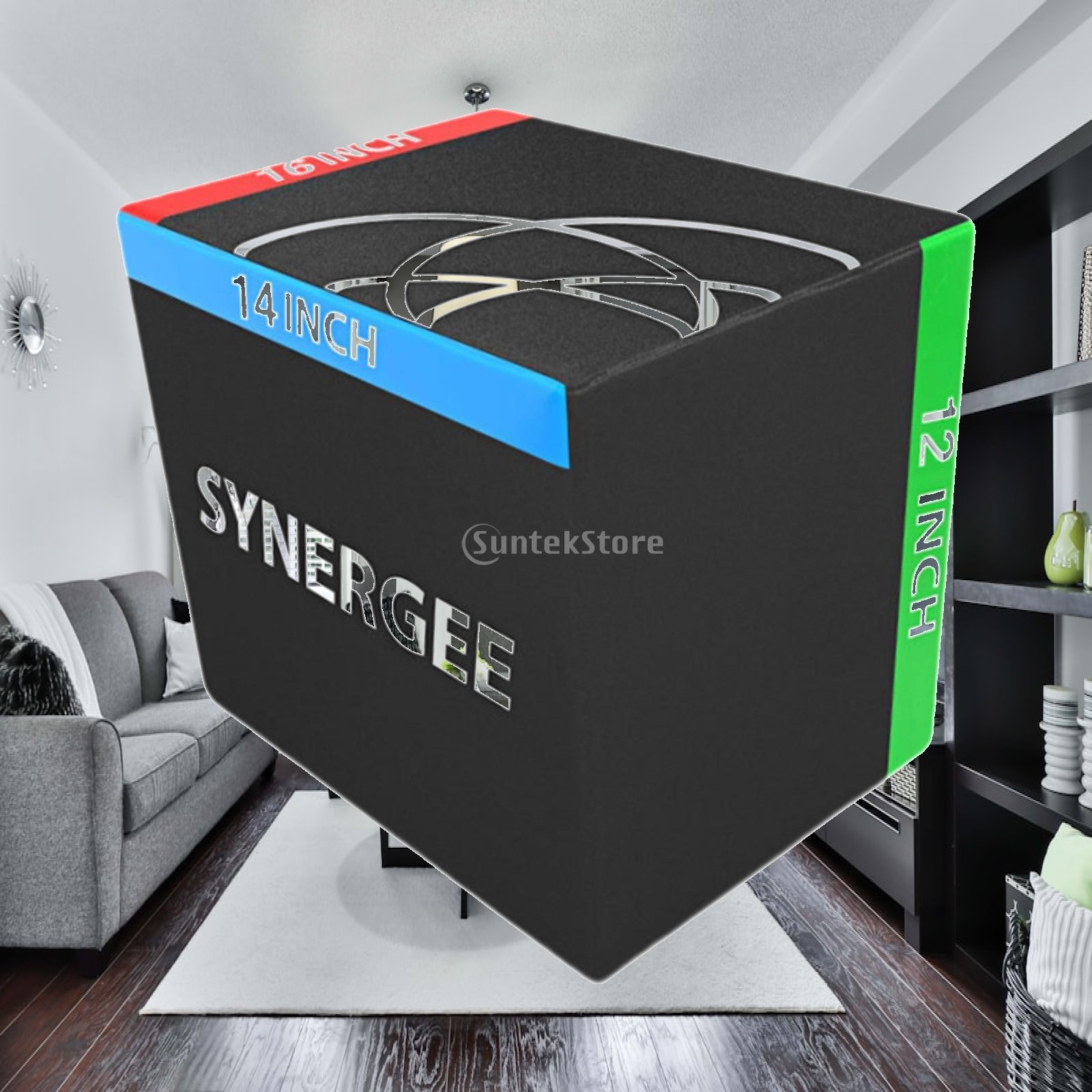 Home Gym In A Box - Plyometric Jump Box Home Gym Fitness