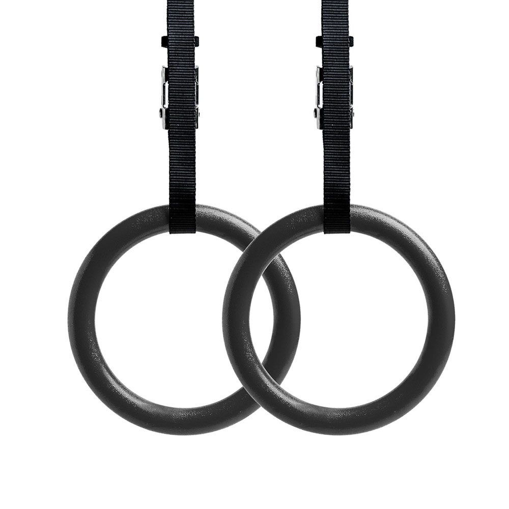 Gymnastic Rings Wooden - Fitness Training Gymnastic Rings Wooden Gym