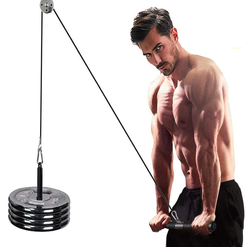 Home Gym Diy Pulley System - Silent Gym Cable Pulley System with
