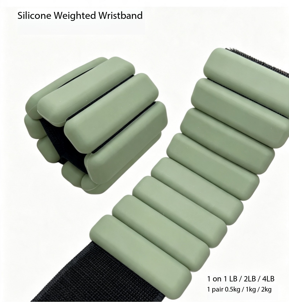 Home Gym Gym - 900g*2 Wearable Wrist Weight Bands,Adjustable Arm