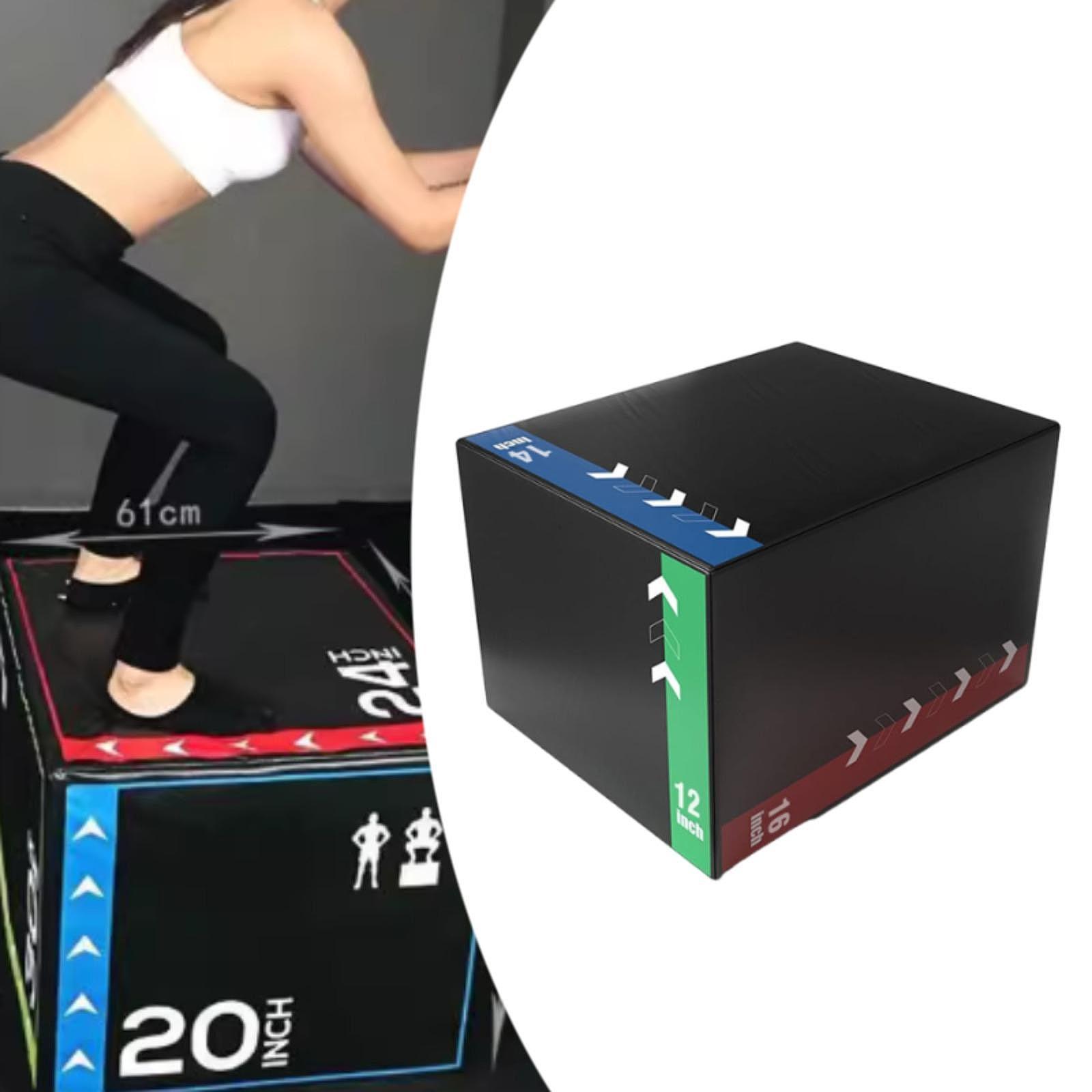 Home Gym In A Box - Plyometric Jump Box Heavy Duty Versatile