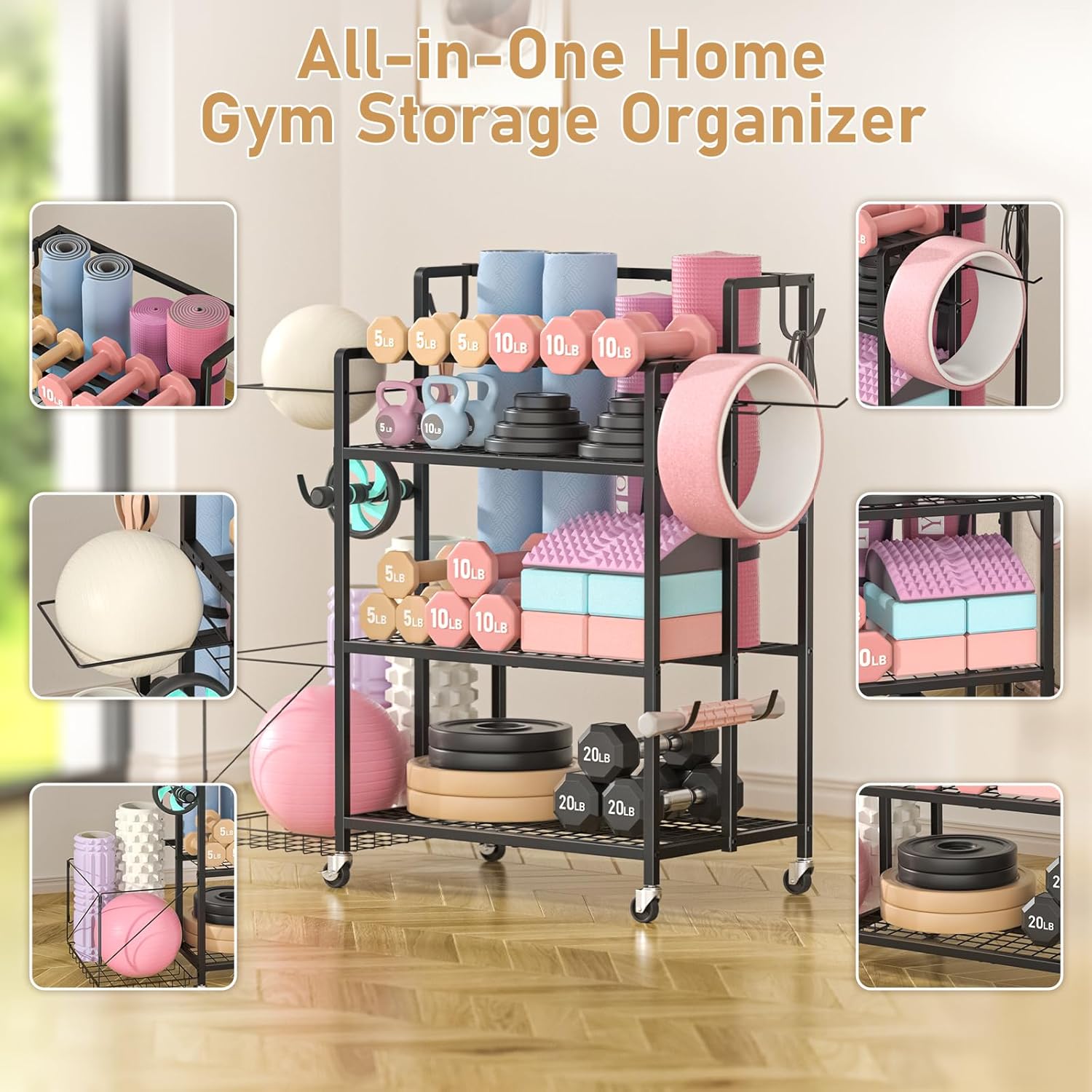 Home Gym Storage, No Material  - đánh giá và giá Home Gym Gym