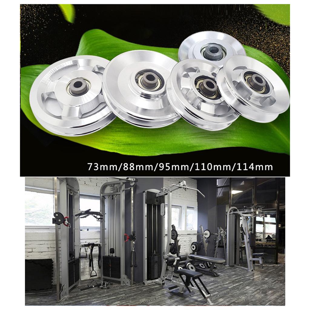 Aluminum Pulley Roller Rope Gu - đánh giá và giá Home Gym Diy Pulley System