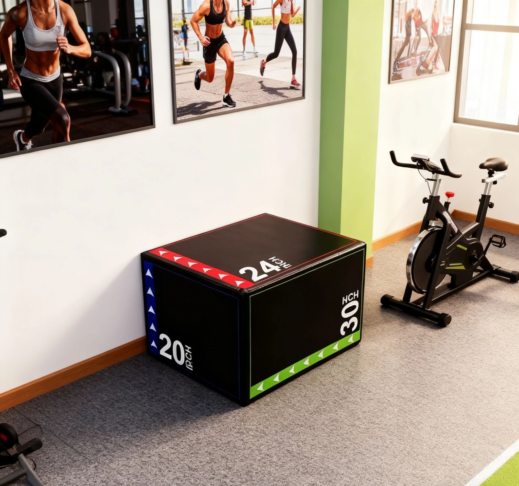 3-in-1Jump Box Plyometric Box  - đánh giá và giá Home Gym In A Box