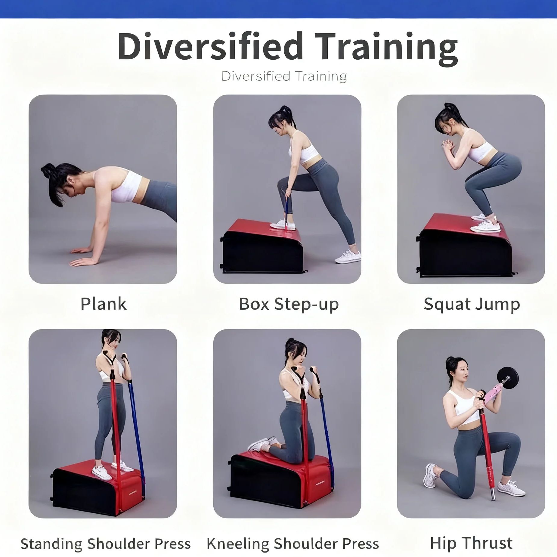 Hip Thrust Box Glutes Sturdy w - đánh giá và giá Home Gym In A Box