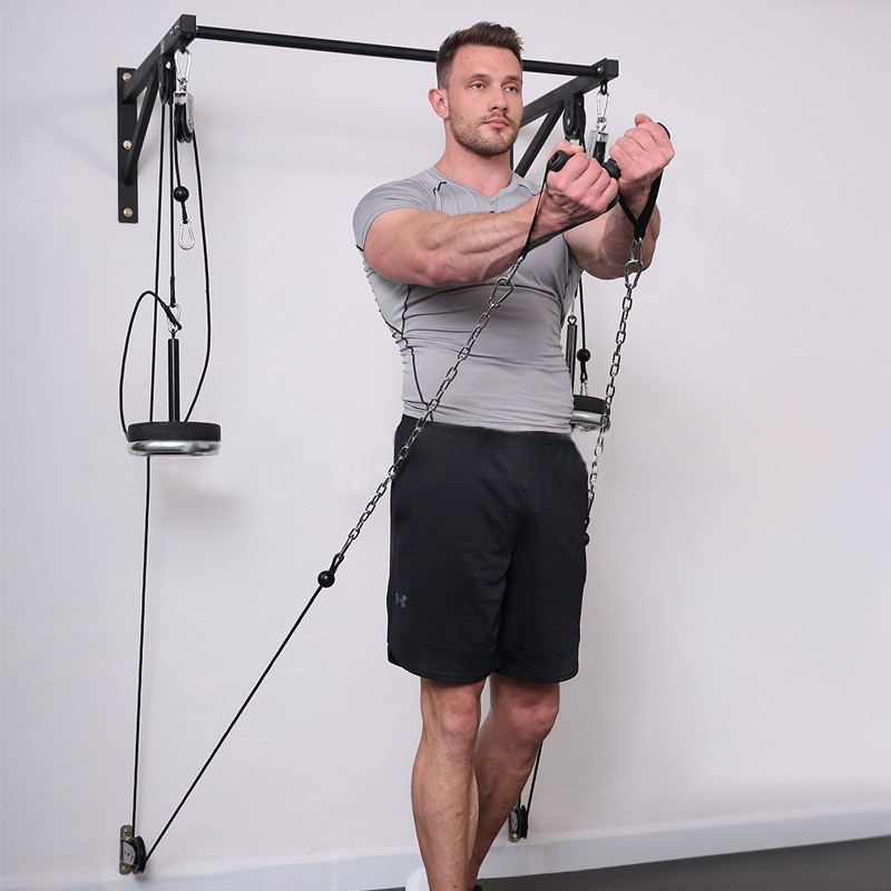 Treo Tường Tự Làm Tập Thể Hình - đánh giá và giá Home Gym Diy Pulley System