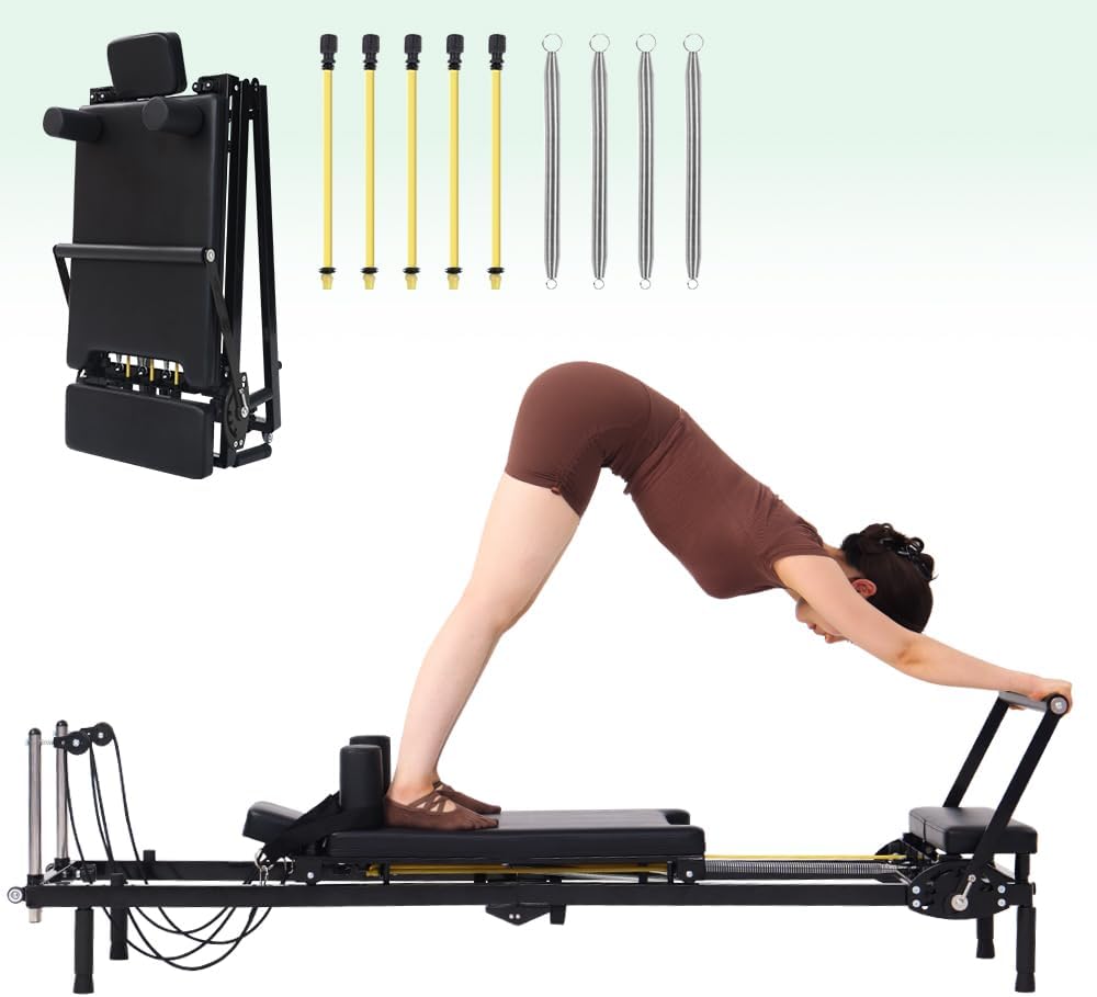 Foldable Pilates Reformer Mach - đánh giá và giá Home Gym Designs