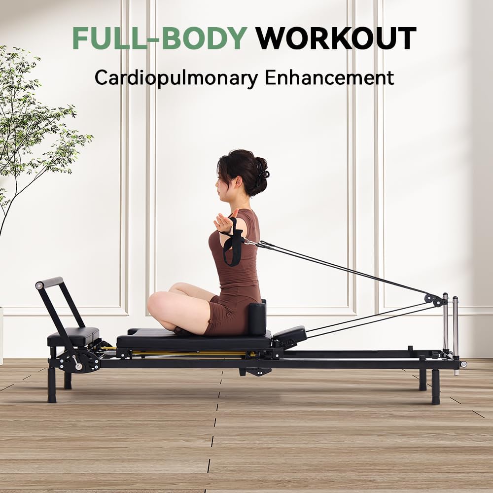 Foldable Pilates Reformer Mach - đánh giá và giá Home Gym Designs