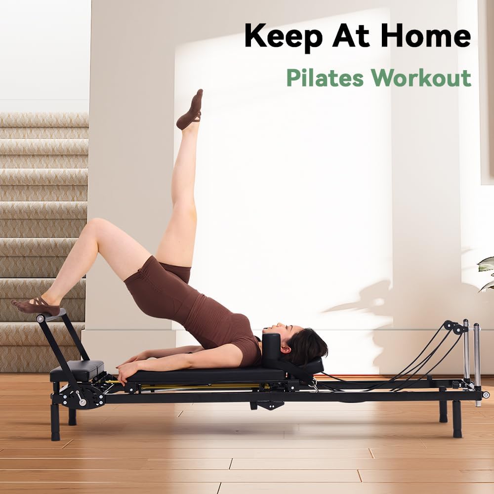 Foldable Pilates Reformer Mach - đánh giá và giá Home Gym Designs