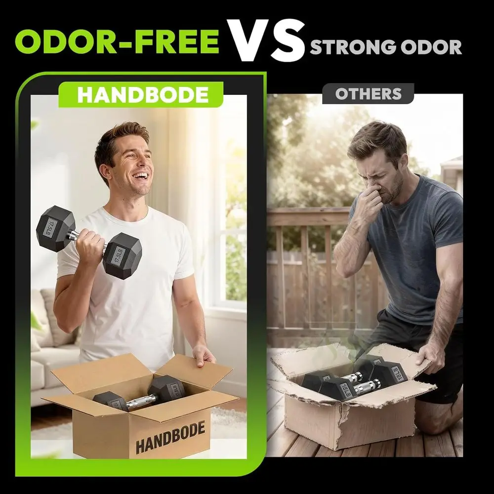Hex Dumbbells with A-E Rack, 1 - đánh giá và giá Home Gym Designs
