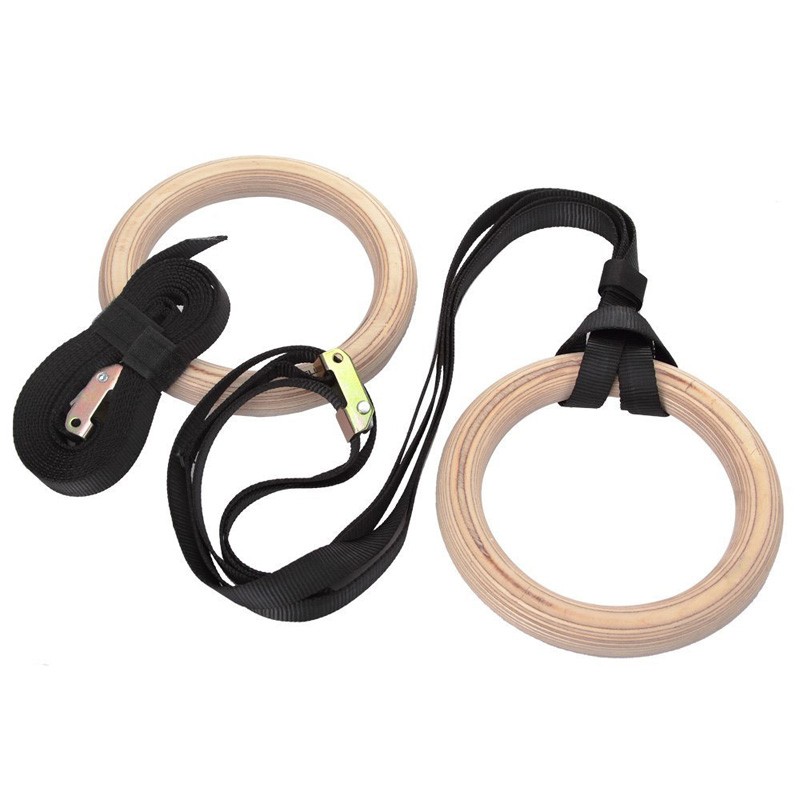 Fitness Gymnastic Rings with A - đánh giá và giá Gymnastic Rings Wooden