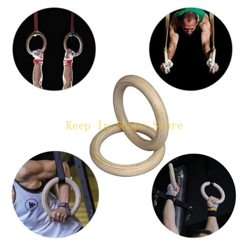 U1JC 1Pc Fitness Heavy Duty Ph - đánh giá và giá Gymnastic Rings Wooden