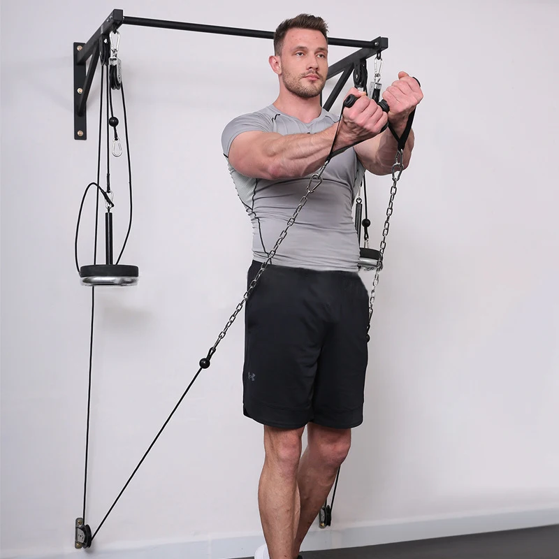 Wall Mounted DIY Fitness Pulle - đánh giá và giá Home Gym Diy Pulley System