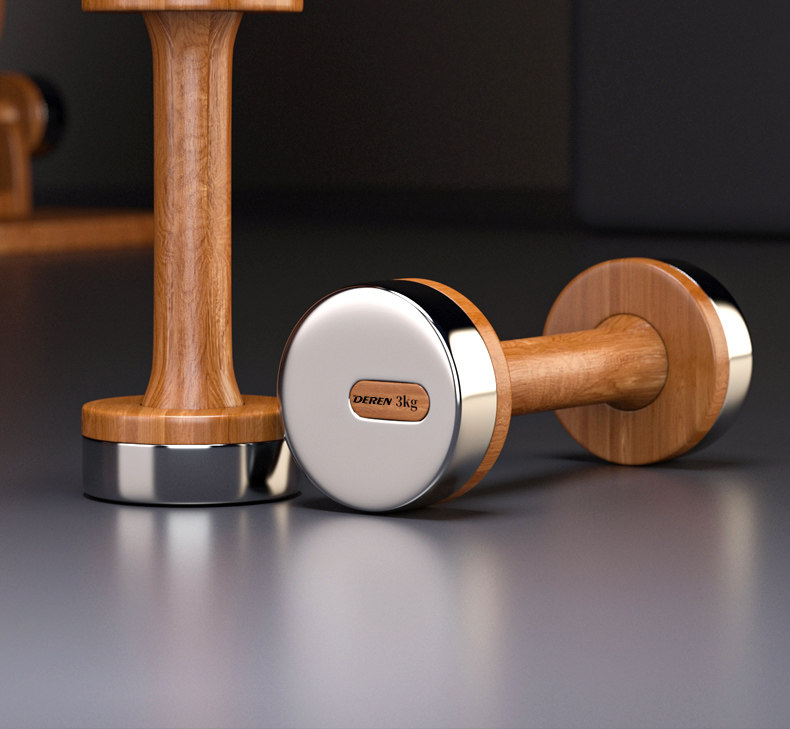 Wood & Steel Adjustable Dumbbe - đánh giá và giá Home Gym Designs