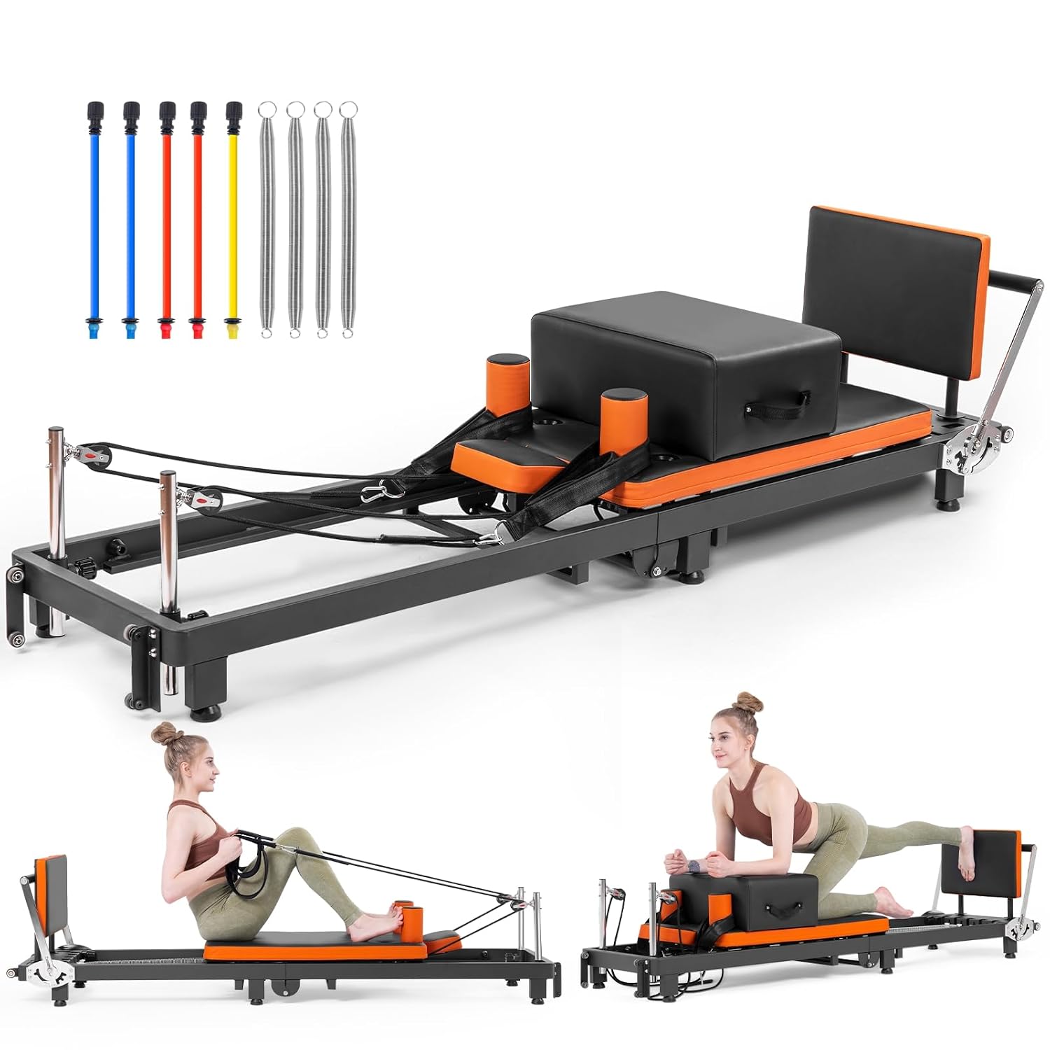 Pilates Reformer, Foldable Pil - đánh giá và giá Home Gym In A Box
