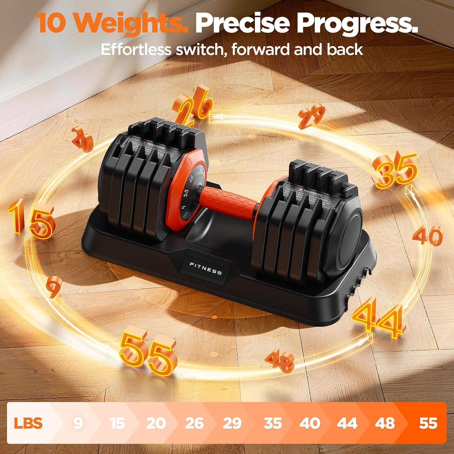 Adjustable Dumbbell Set 5-in-1 - đánh giá và giá Home Gym In A Box