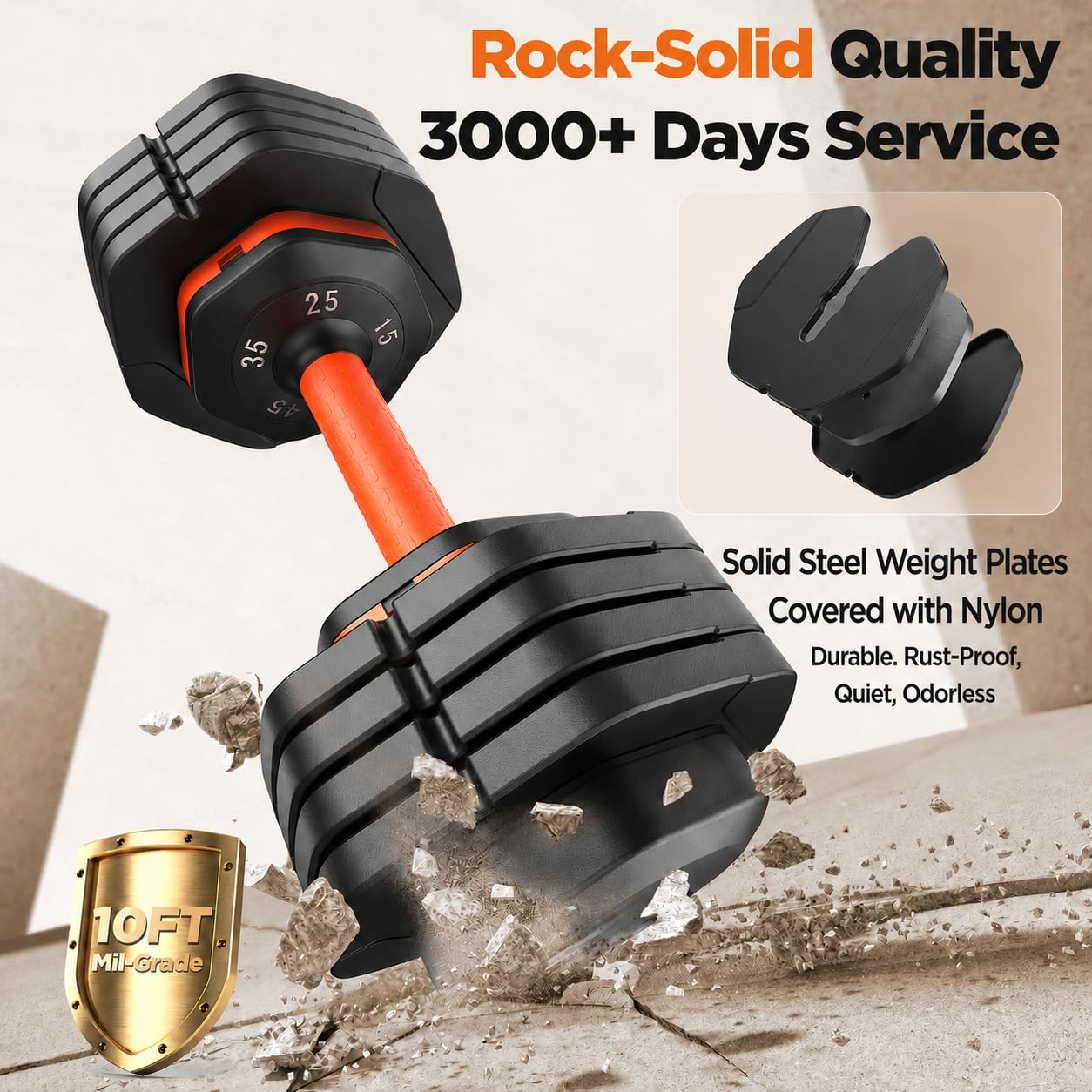 Adjustable Dumbbell Set 5-in-1 - đánh giá và giá Home Gym In A Box