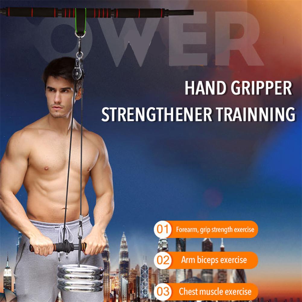 Tập Thể Hình Hệ Thống Cáp Ròng - đánh giá và giá Home Gym Diy Pulley System