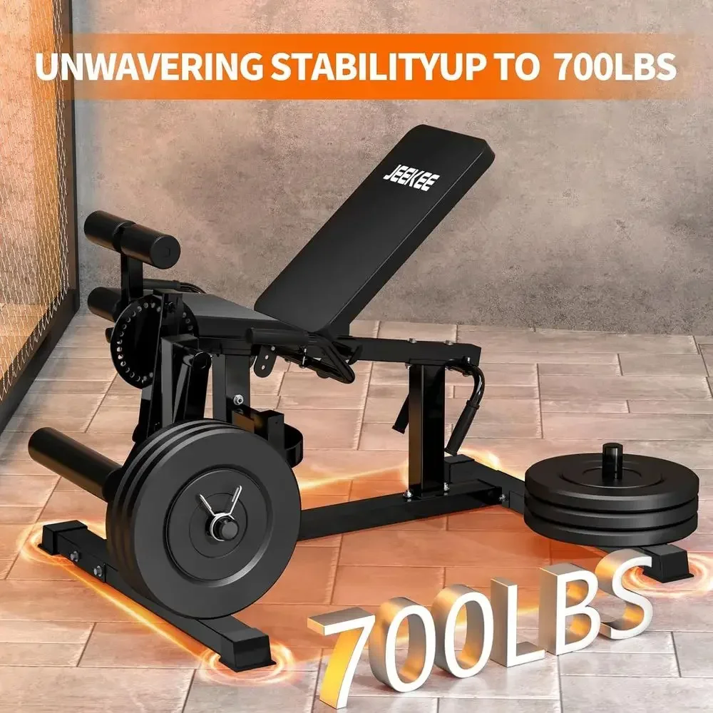 700LB Capacity Plate Loaded Le - đánh giá và giá Home Gym Quad Machine