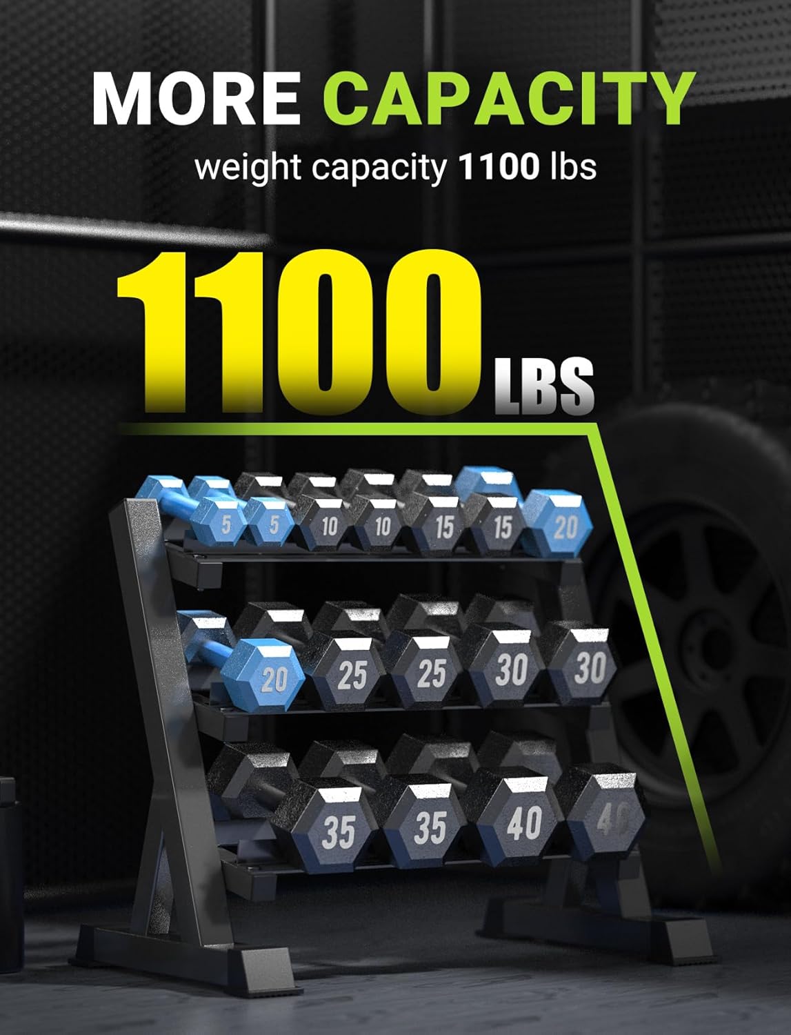 Home Gym Dumbbell Rack, 3 & 5  - đánh giá và giá Home Gym Gym